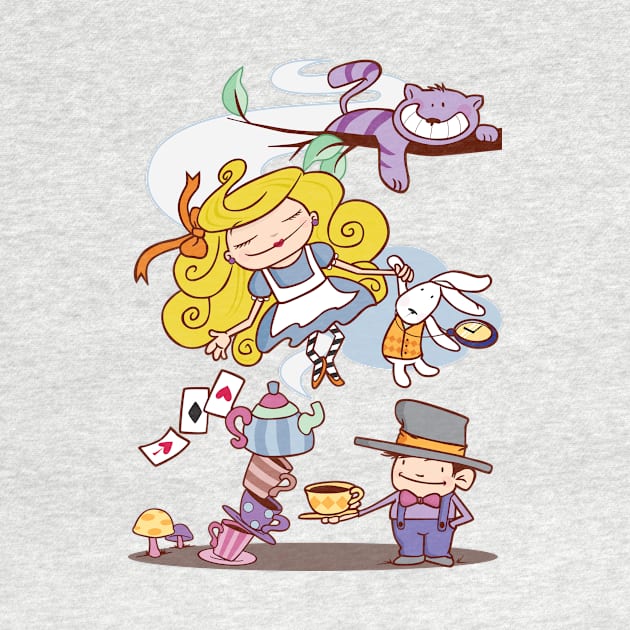 Alice in Wonderland by ilaamen